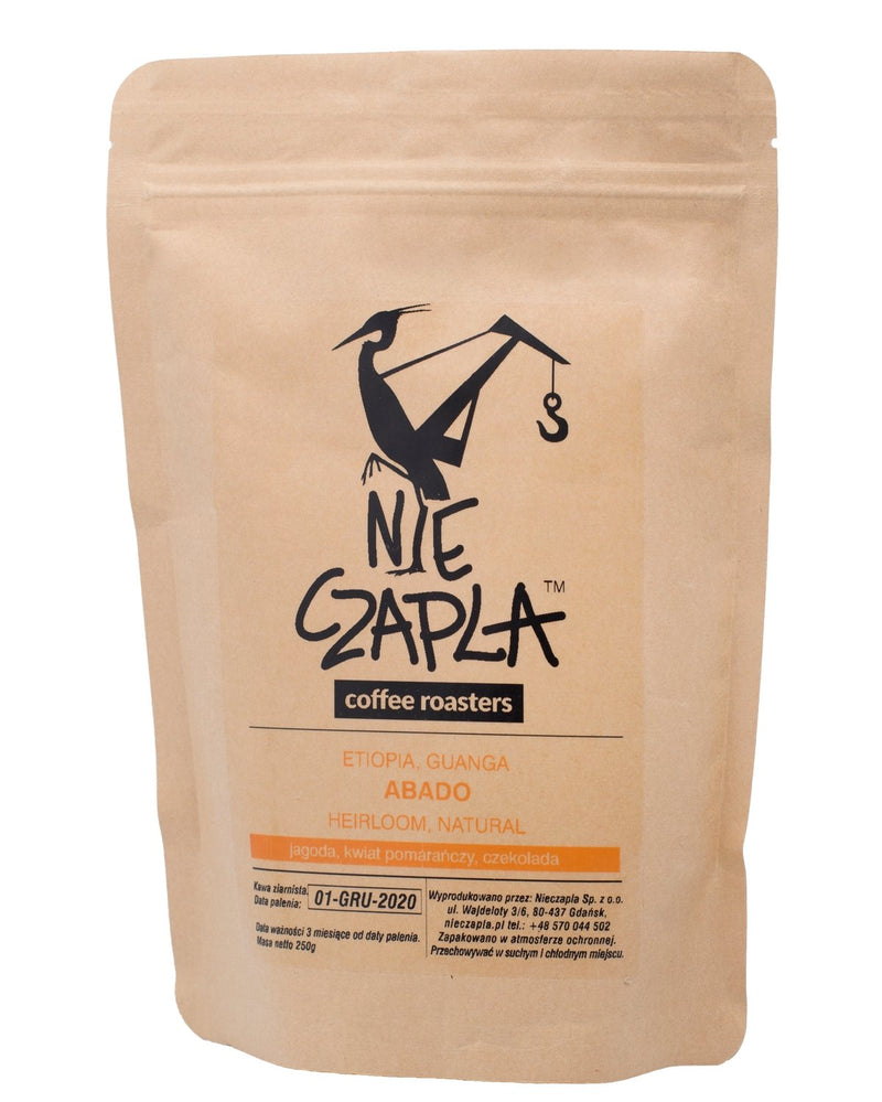 NieCzapla - Ethiopia Abado natural - kawa ziarnista filtr 250g - Sklep.Kawa.pl