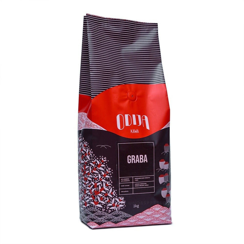 Odija - GRABA - 80%Arabica 20%Robusta - espresso - kawa ziarnista 1Kg - Sklep.Kawa.pl