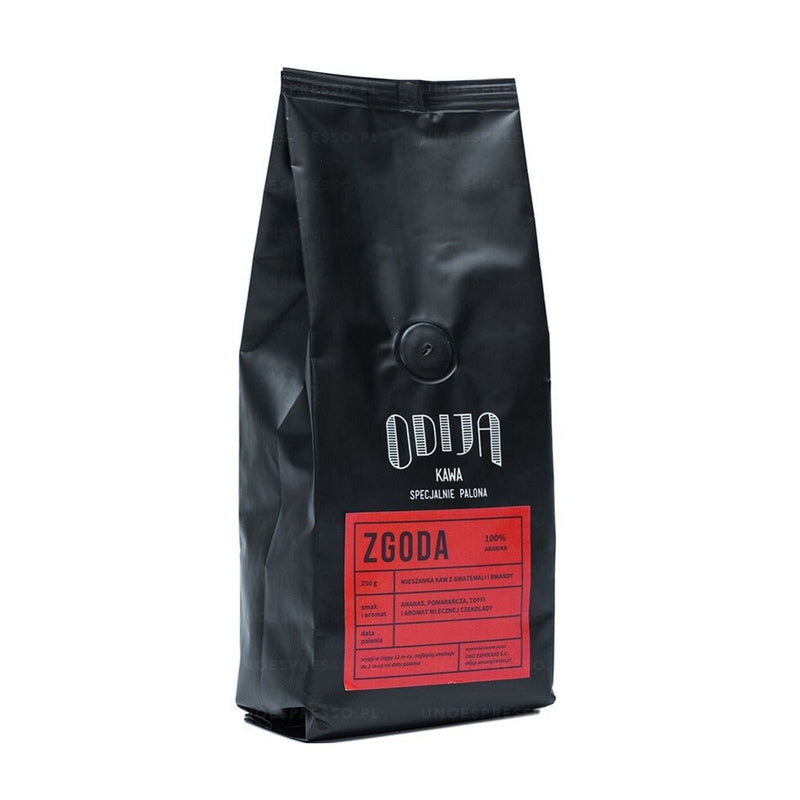 Odija - ZGODA - 100% Arabica - espresso - kawa ziarnista 250g - Sklep.Kawa.pl