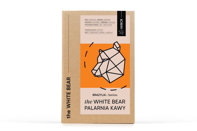 The White Bear - Brazylia Santos - espresso - kawa ziarnista 1kg - Sklep.Kawa.pl